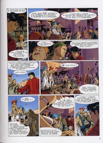 extrait bande-dessinee Les larmes du désert