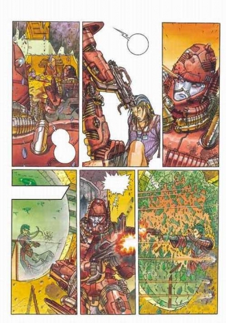 extrait bande-dessinee Le soleil invisible