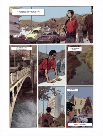 extrait bande-dessinee Meilleurs voeux de Mostar