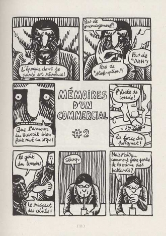 extrait bande-dessinee Mémoires d'un commercial