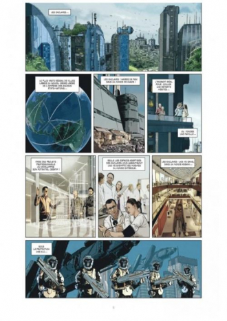 extrait bande-dessinee Chronique de la guerre civile