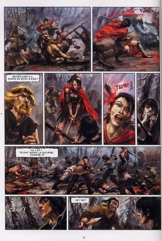 extrait bande-dessinee Les fleurs de Dorkéïne