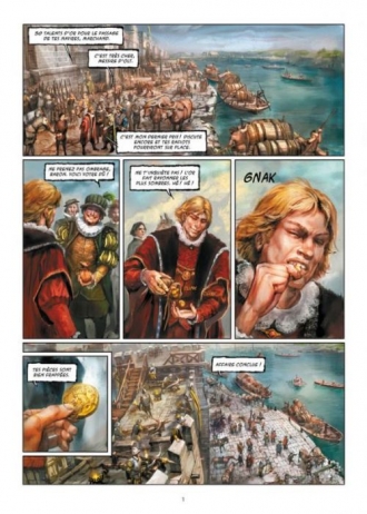 extrait bande-dessinee Le Souffle des Dieux