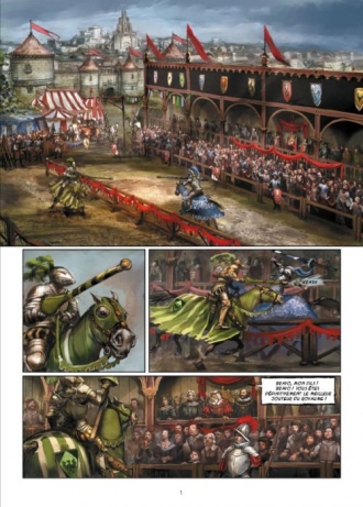 extrait bande-dessinee Le roi pourri