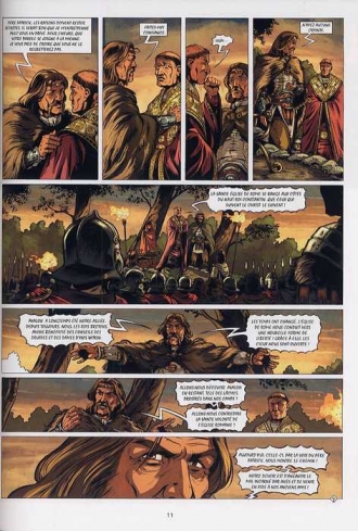 extrait bande-dessinee L'aube des armes