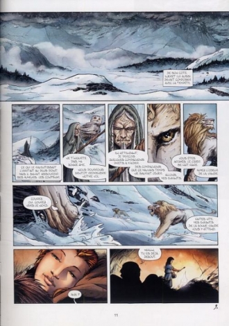extrait bande-dessinee Les dames du lac de feu