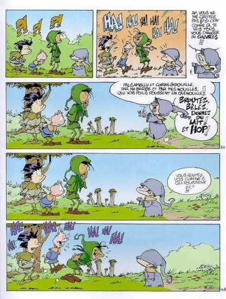 extrait bande-dessinee Jambon et tartine