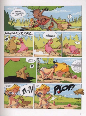 extrait bande-dessinee Merlin Papa