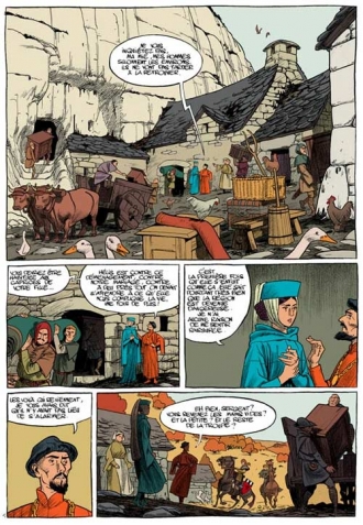 extrait bande-dessinee Les contrées lointaines