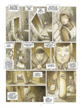 extrait bande-dessinee Meurtre au Mont Saint Michel