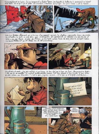 extrait bande-dessinee Les taupes