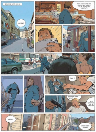 extrait bande-dessinee Le prix de la survie
