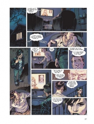 extrait bande-dessinee La reine dans le palais des courants d'air