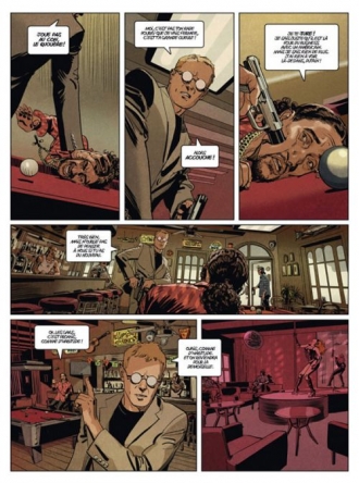 extrait bande-dessinee Soldats à terre