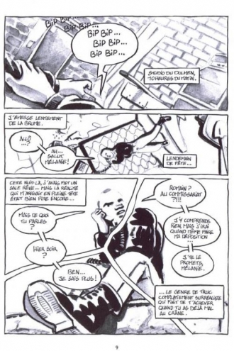 extrait bande-dessinee Mirador, tête de mort