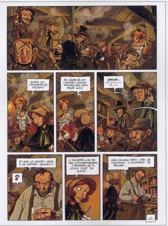 extrait bande-dessinee Miss Endicott T1