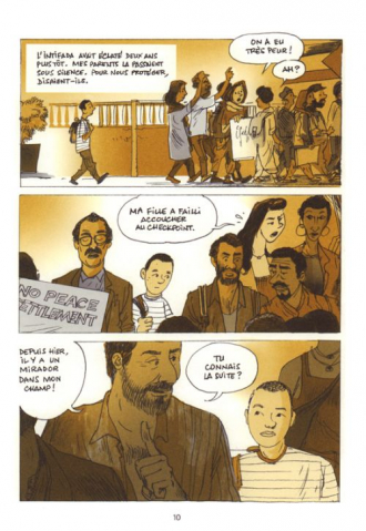 extrait bande-dessinee Palestinien mais presque