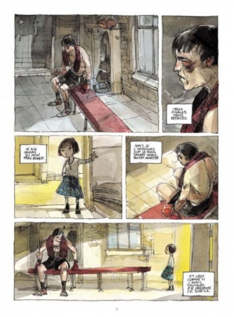 extrait bande-dessinee Mon père était boxeur