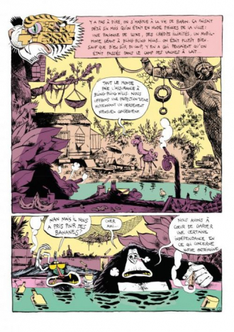 extrait bande-dessinee La banane du futur