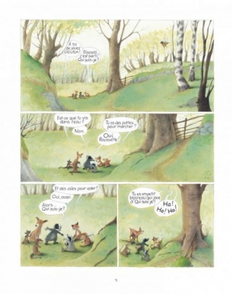 extrait bande-dessinee Le chat sauvage