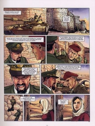 extrait bande-dessinee L'otage de Damas