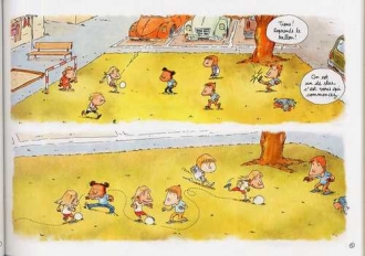 extrait bande-dessinee Mundial, France-Allemagne 82