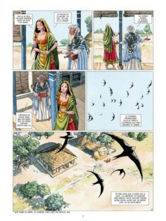 extrait bande-dessinee Vêtue par le ciel