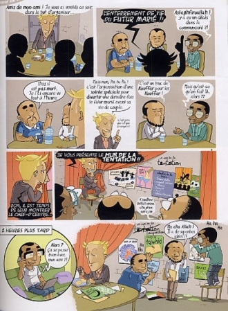 extrait bande-dessinee Mariage