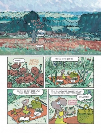 extrait bande-dessinee Les impressions du maître
