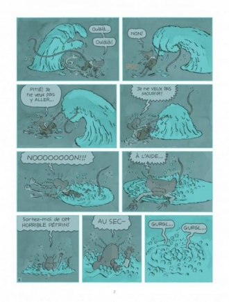 extrait bande-dessinee Les feux de la rampe