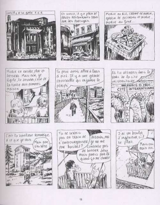 extrait bande-dessinee My Road Movie
