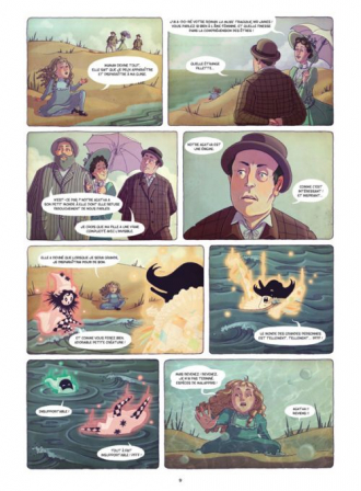 extrait bande-dessinee Mystérieuse affaire Agatha Christie T1