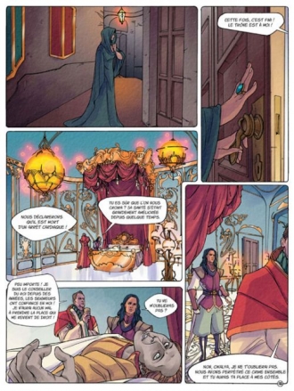 extrait bande-dessinee Le prince noir