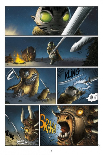 extrait bande-dessinee Dans l'ombre de Geön...