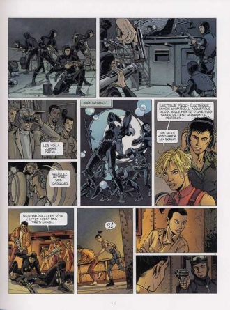extrait bande-dessinee Mercenaires princiers