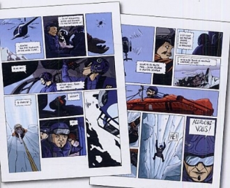 extrait bande-dessinee Neige et roc