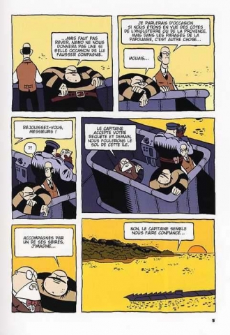 extrait bande-dessinee Quelques heures à terre
