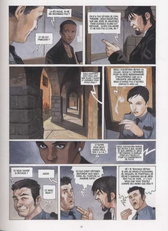 extrait bande-dessinee Le disciple
