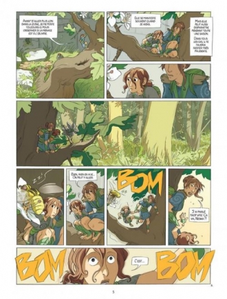 extrait bande-dessinee Le Marché des coccinelles