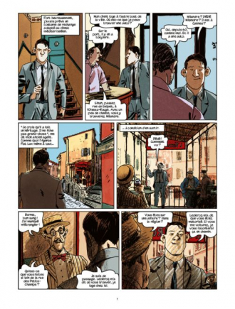 extrait bande-dessinee L'homme au sang bleu