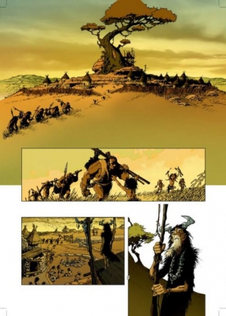 extrait bande-dessinee L'enfant noir