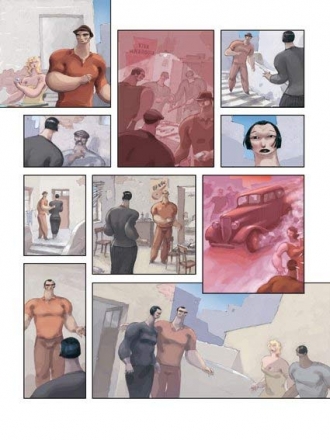 extrait bande-dessinee Noir tango