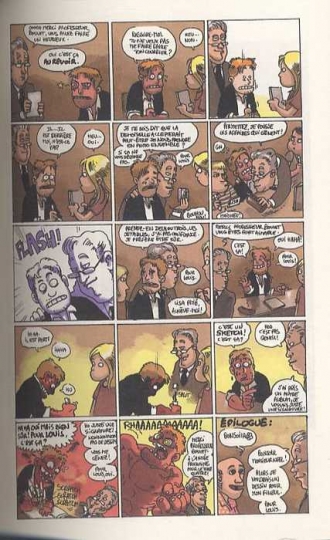 extrait bande-dessinee Born to be a larve