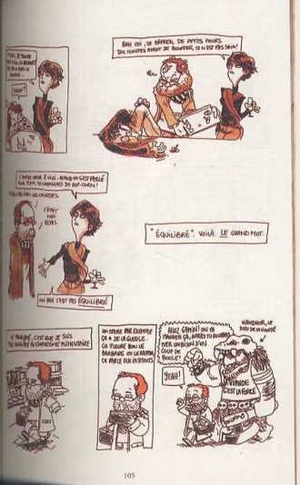 extrait bande-dessinee La viande, c'est la force