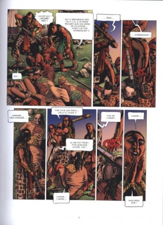 extrait bande-dessinee Le Continent cimetière