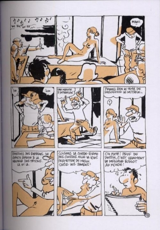 extrait bande-dessinee Nu