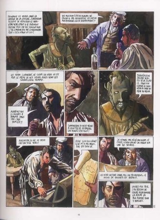extrait bande-dessinee Oeil brun- oeil bleu