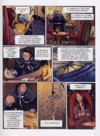extrait bande-dessinee L'île