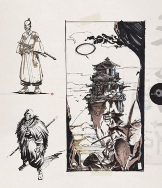 extrait bande-dessinee Artbook, 10 ans de dessins