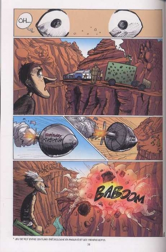 extrait bande-dessinee On the road